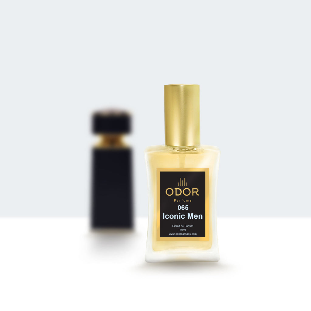 Parfümflasche 'Iconic Men', inspiriert von 'Tygar', ein Duftzwilling und Alternative zu Bvlgari Tygar Parfum.