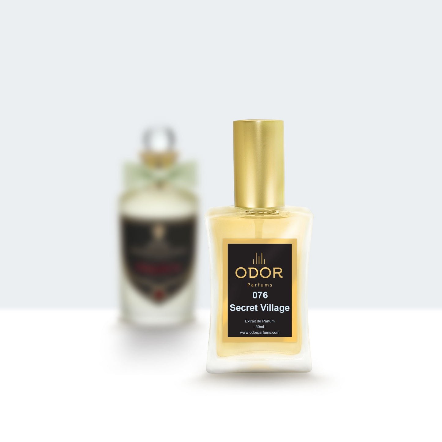Parfümflasche 'Secret Village' von ODOR Parfums, inspiriert von 'Halfeti', ein luxuriöser und intensiver Duft